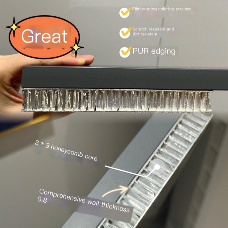 Aluminium honeycomb panel