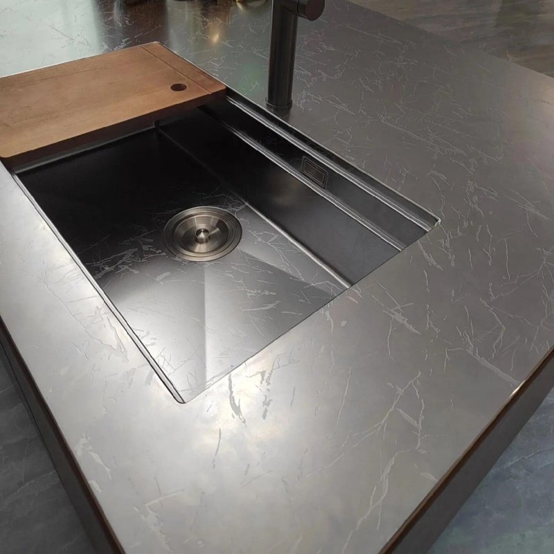 Stainless steel countertop Real shot 12
