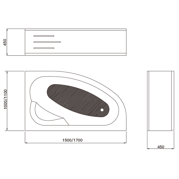 Pure-Acrylic-bathtub-CR-8008-Drawing