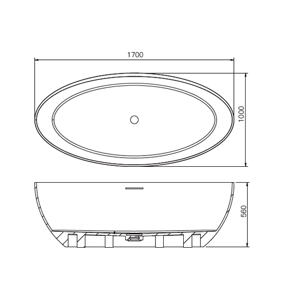 Solid-Surface-Bathtub-D-6047-Drawing